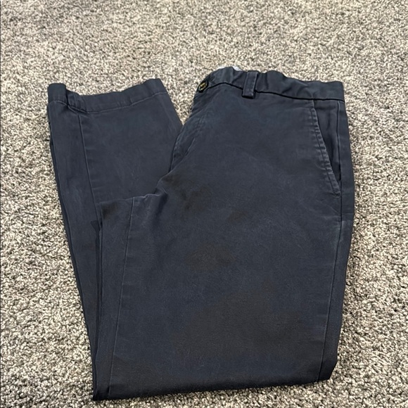 Banana Republic Aiden Slim Fit Chino Pants Men’s 32x30 Navy Blue EUC - Picture 6 of 9